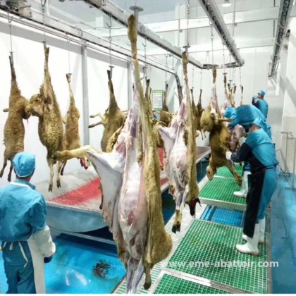 ヤギ ハラール 食肉処理場 設計 殺戮機器