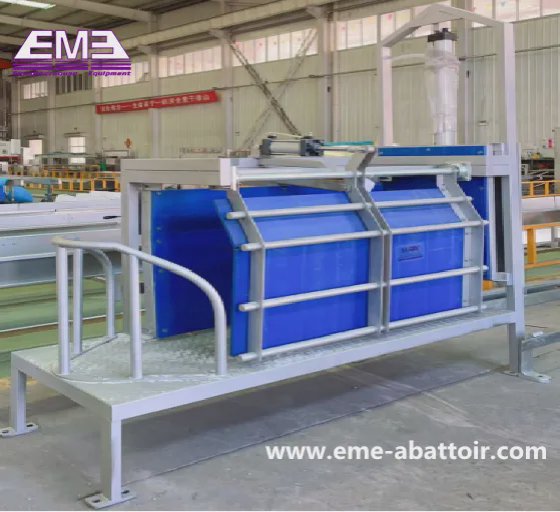 豚屠殺用スタンボックス 羊屠殺場設備 屠殺機械
