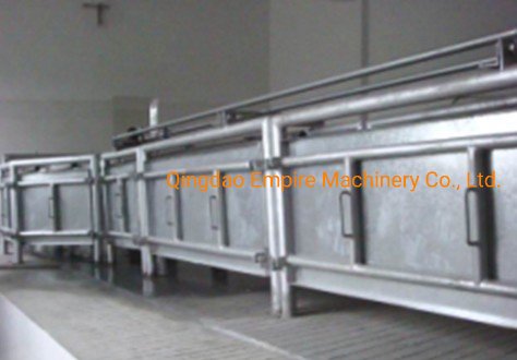 用于屠宰设备的易于安装的活猪入口通道屠宰机