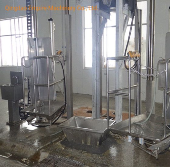 牛屠宰设备 皮肤气动输送系统 用于肉类加工机械的屠宰场设备