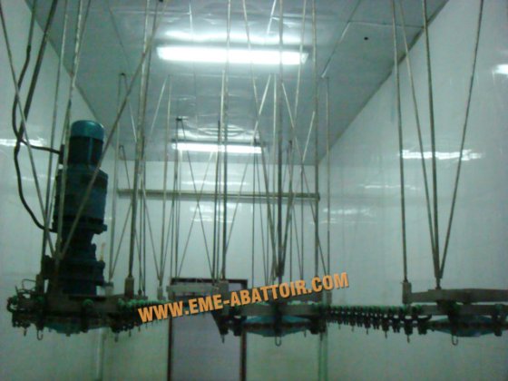 用于鸡鸭鹅的基本定制家禽自动输送轨道屠宰场设备