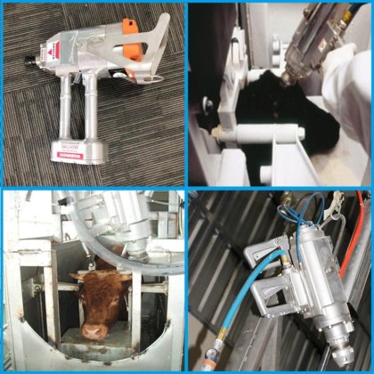 奶牛屠宰场设备 绞肉箱 旋转式绞肉箱 绞肉机 牛屠宰场