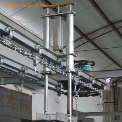 猪屠体机械卸载装置 屠宰场屠宰机械设备