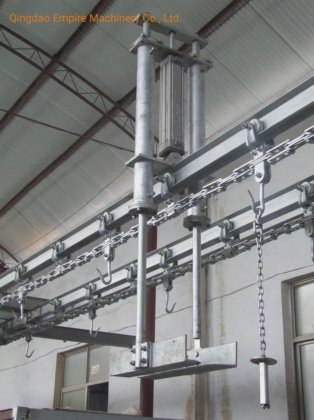 猪屠体机械卸载装置 屠宰场屠宰机械设备