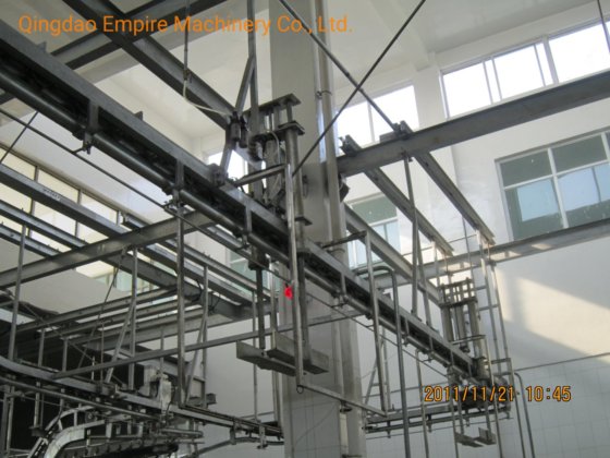 猪屠体机械卸载装置 屠宰场屠宰机械设备