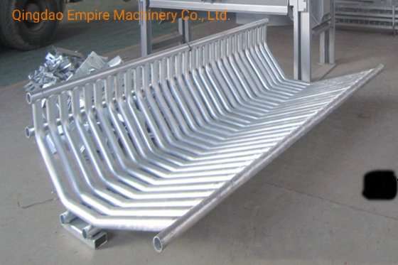 用于牛屠宰线的屠体收集格栅屠宰场设备