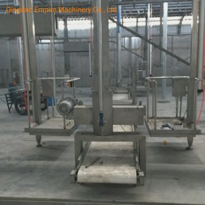 アクティブデマンド牛屠殺機皮ベルトコンベヤー機械屠殺場設備