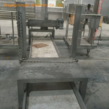 アクティブデマンド牛屠殺機皮ベルトコンベヤー機械屠殺場設備