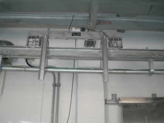 肉処理用電気秤システム 食肉処理場用牛屠殺ライン設備