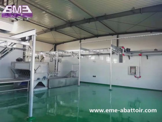 肉の屠殺処理ライン 食肉処理設備 豚の脱毛機 販売用