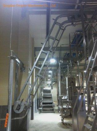 ハラール殺害屠殺機出血シャックル傾斜アンロード機屠殺場設備