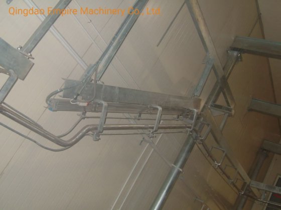 ハラール殺害屠殺機出血シャックル傾斜アンロード機屠殺場設備