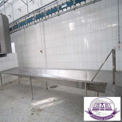 用于猪屠宰场设备的猪采血槽屠宰设备