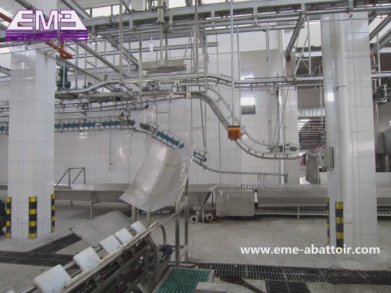 牲畜屠宰场设备 猪滑槽式猪肉屠宰机