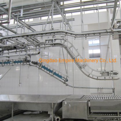 用于牛羊猪设备的提升高度为 3.6 米的斜坡提升屠宰场设备