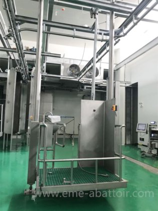 交钥匙工程活牛屠宰平台屠宰场设备 牛屠宰场屠宰设备