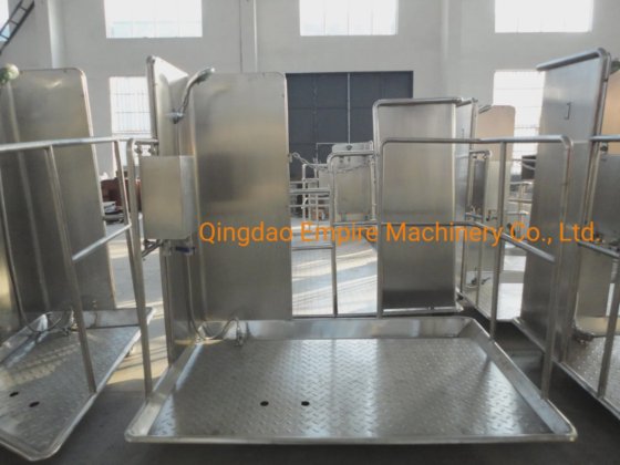 服务周到的屠宰线生猪屠宰场平台式屠宰机