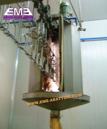 农场设备 鸡鸭鹅屠宰场自动家禽挂钩清洗装置屠宰机