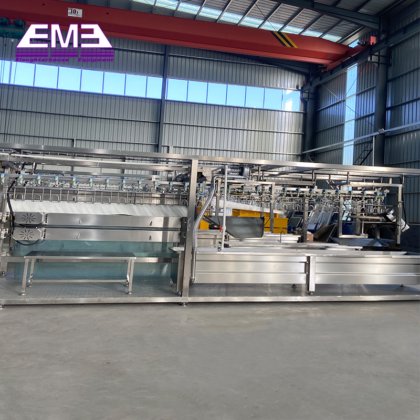 用于家禽设备的全套家禽屠宰线移动式拔鸡机