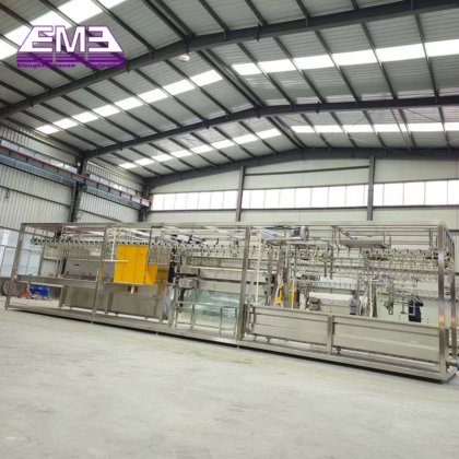 用于家禽设备的全套家禽屠宰线移动式拔鸡机