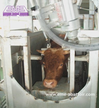 牛肉加工屠宰场机器 用于牛屠宰场的气动剔牛箱