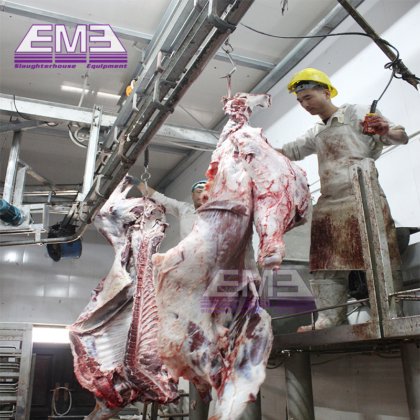 用于牛肉屠宰厂生产线的 Eme 工厂价高效牛屠宰设备