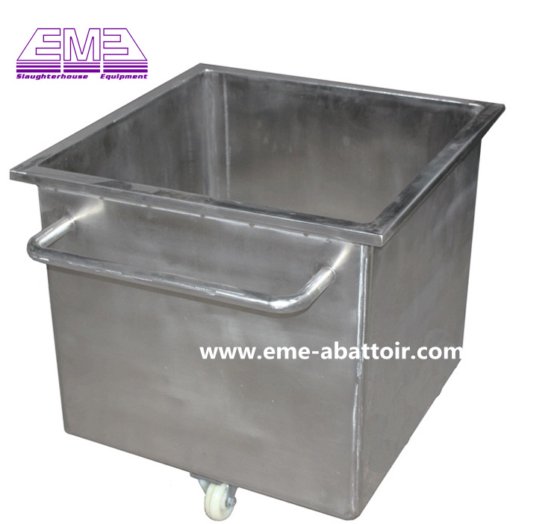 用于牲畜屠宰场的高质量标准不锈钢手推车肉车设备