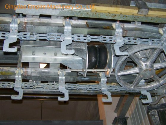 用于肉类加工厂的卧式生猪屠体自动输送轨道式生猪屠宰场