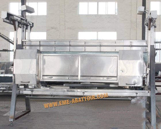 鶏肉処理場機械 垂直型 carcass プラッキング機器 食肉処理設備