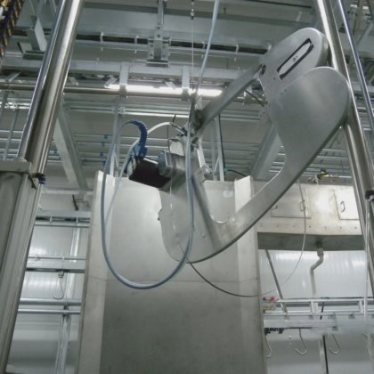 奶牛屠宰场设备 牛带劈半锯 肉类加工屠宰场机器