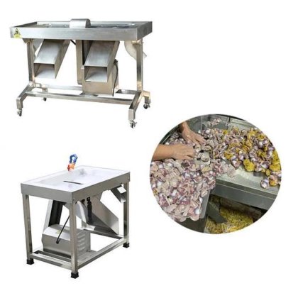 鸡屠宰场设备机械肉类加工机械鸡胗内剥机