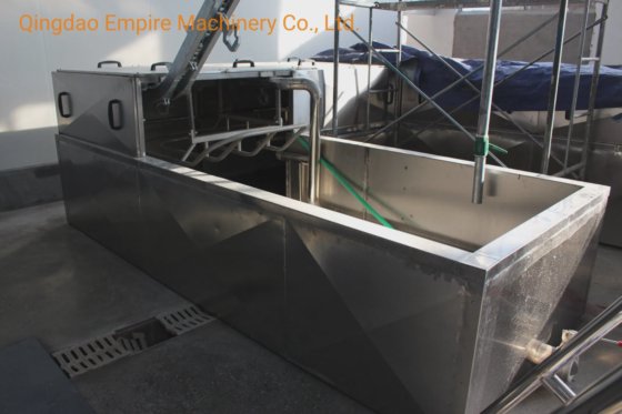 電気加熱肉体スカールディングタンク羊屠殺場設備