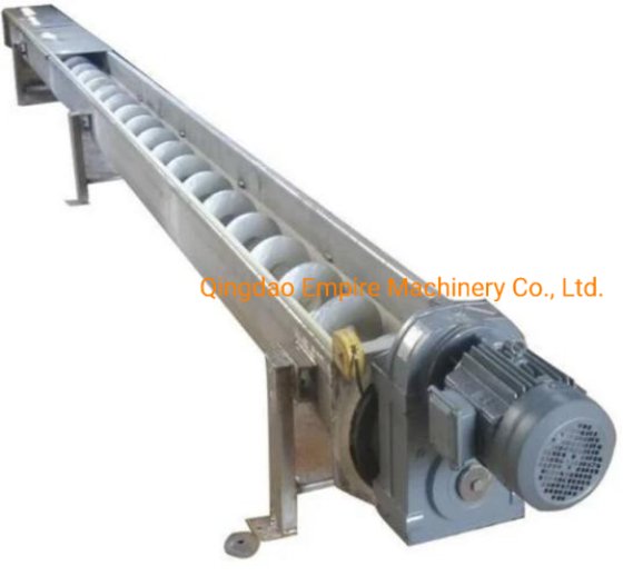 用于收集猪毛的相当不错的螺旋式输送机屠宰设备