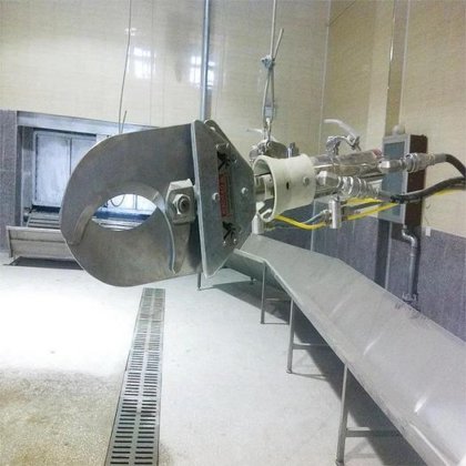 牛肉屠殺場機器 牛の角とひづめ用油圧シアー 牛屠殺場機械