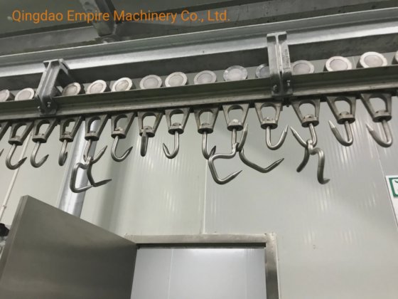 用于屠宰场设备的双轨滑轮吊屠宰装置