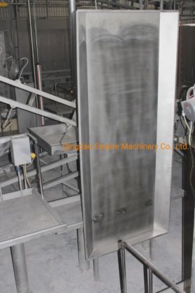 用于奶牛屠宰线的防止水和碎肉飞溅的屠宰设备