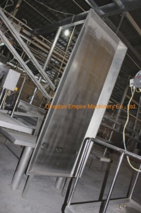 用于奶牛屠宰线的防止水和碎肉飞溅的屠宰设备