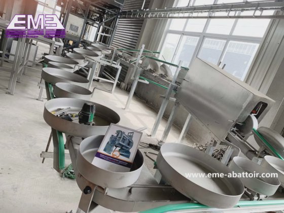 自動地面型内臓検査コンベヤー食肉処理設備販売