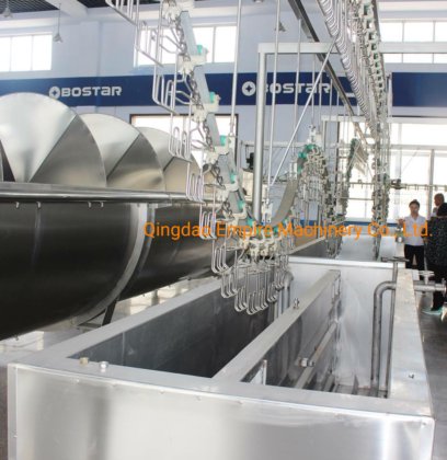 プロフェッショナルサプライ鶏肉処理家禽屠殺場 carcass 冷却機械屠殺場機械