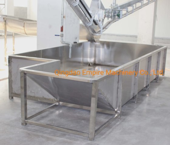 出厂价用于脱毛的猪胴体电动烫毛槽屠宰场设备