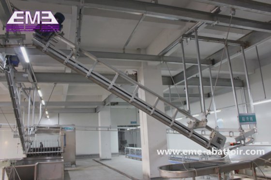 牲畜放血斜坡提升装置 羊屠宰机械