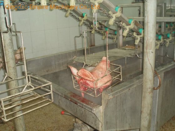 猪头烫毛机 用于肉类加工的屠宰设备