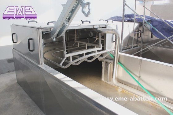 屠宰场工具 胴体运河式烫毛机 用于生猪的屠宰场设备