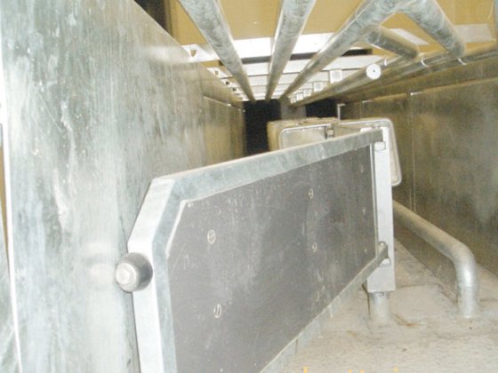 用于猪肉屠宰场屠宰机械的耐用入口通道屠宰场设备