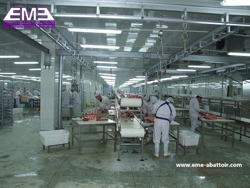 屠宰场机械公司 用于屠宰的不锈钢旋转台设备