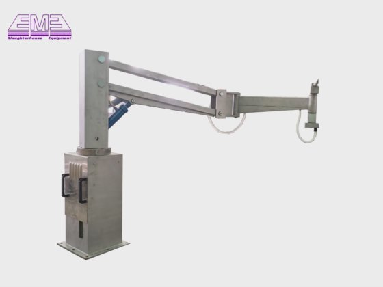广泛使用的屠宰场设备 牛羊猪装肉臂屠宰机