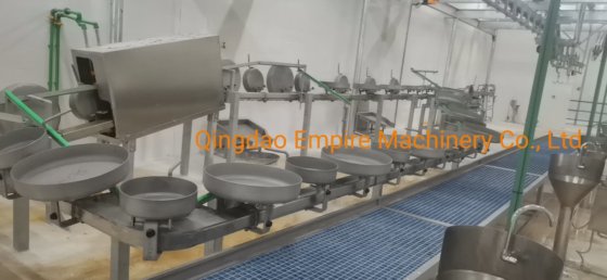 出厂价地面式内脏同步检疫输送系统屠宰设备机