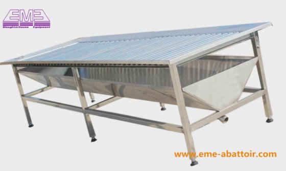 ヤギ屠殺ライン設備 集殺ローラー台 子羊 羊 食肉処理機械