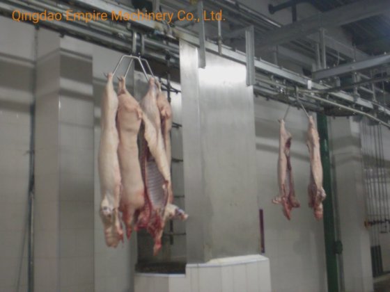 豚屠殺場用半 carcass 自動洗浄設備
