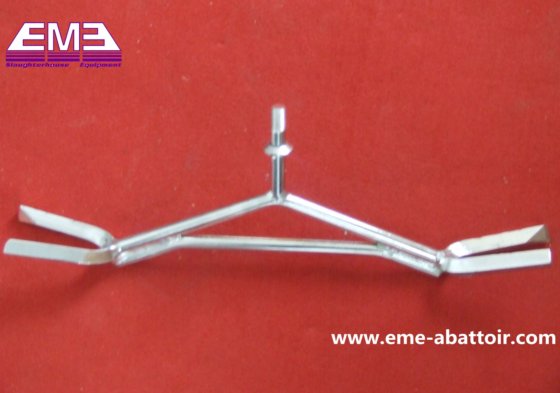 羊屠殺場用具、食肉処理ラインアクセサリー、死体フォーク、ヤギ屠殺機